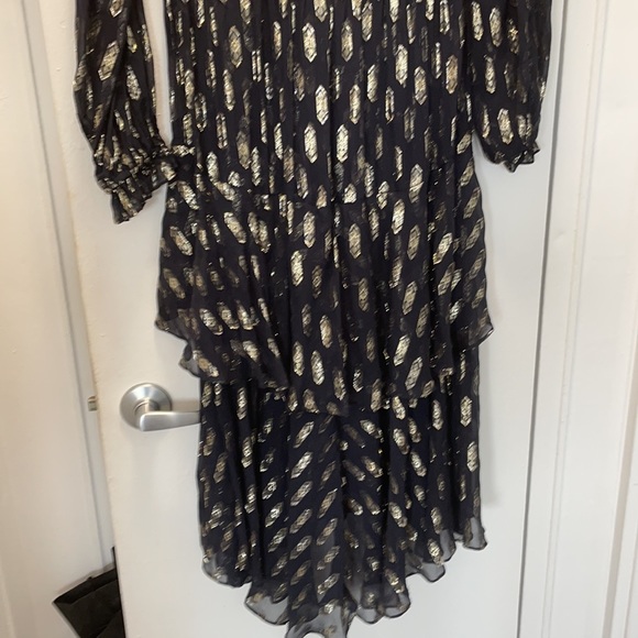 LoveShackFancy navy & gold brand new dress - Picture 9 of 9